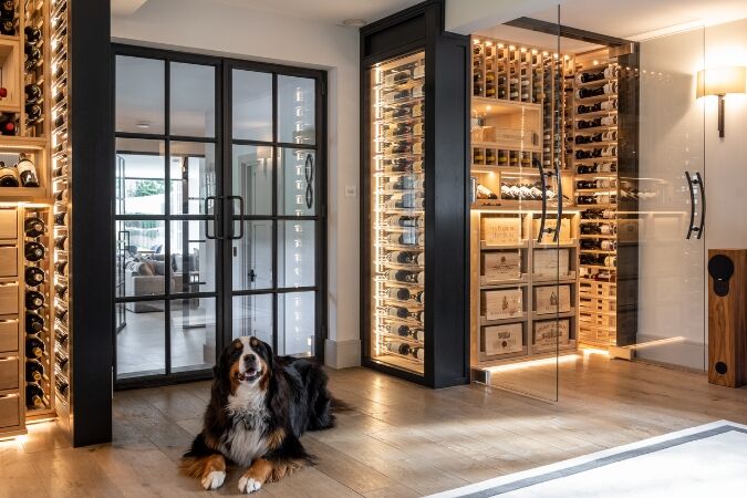 contractor for custom wine cellar